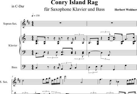 Weidner, Herb: Coney Island Rag - Klarinette+Kl+Eb:0
