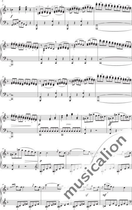 de Montgeroult, Hélène: Sonate in F: 1st movement: Allegro con spirito - Piano:2
