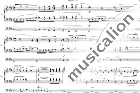Bridge, Frank: Adagio E-Dur - Orgel>mPed:2