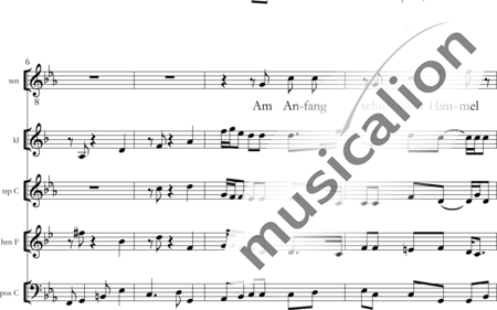 Arning, Eberhard: Eva 02 - Solo>Ten+Coro>SATB+Clar+[Trb+Cr+Trp]+Pno:1