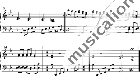 Ekert, Matias: Prelúde Nr. 1 - Klavier:1