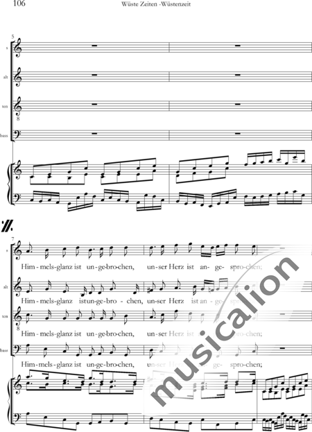 Arning, Eberhard: Wüste Zeiten - Wüstenzeit-24 - Chor>SATB+Klavier:2