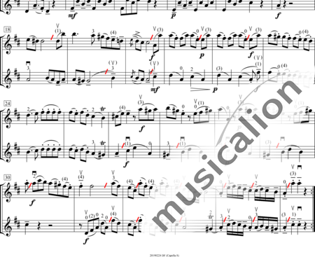 Stamitz, Karl
: Duetto I - Violín 2:1