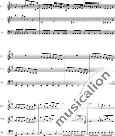 Sartore, Eberhard: Liederspiel - Violine 2+Violoncello:3