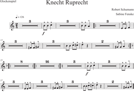 Schumann, Robert: Knecht Ruprecht - Violine 2+Xyl+[Vla+Vc+Kb]:0