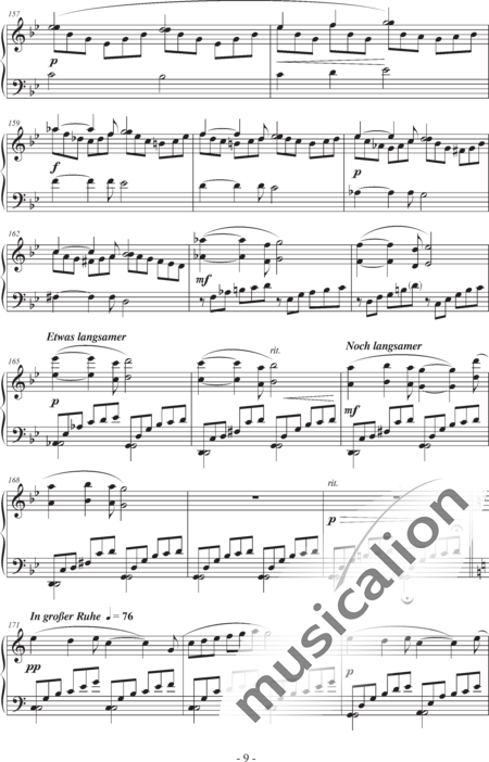 Hecker, Hartmut: Ballade in e (Ballad in E) - Piano:9