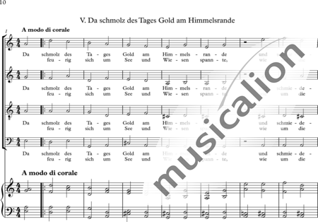 Drewes, Michael: Canto del mirlo - Coro>SATB+Piano:10