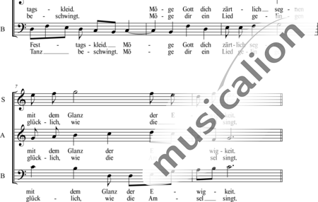 Fröhner, Erhard: Liebe Wünsche - Chor>SAB:1