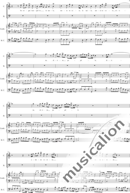 Meda, Bianca Maria: O quante contra me - Solo>sop/bass+Hpc+Vlc:7