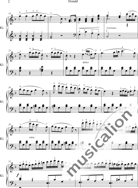 Czerny, Carl
: Donald - Piano:2