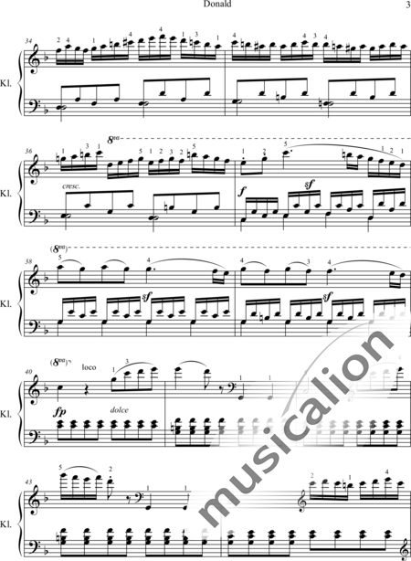 Czerny, Carl
: Donald - Piano:3