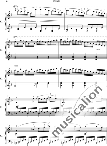 Czerny, Carl
: Donald - Piano:6