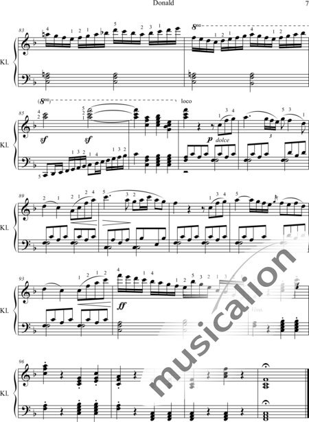 Czerny, Carl
: Donald - Piano:7