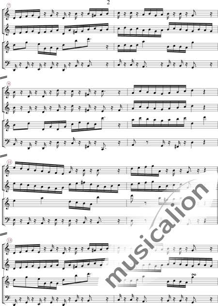 von Dehn, Gunda: Bauerntanz - Blockflöte+Fl+[Vl+Vc]:2