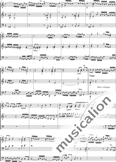 Buxtehude, Dietrich: Praeludium, Fuga &amp; Ciacona - Organ>wped:2