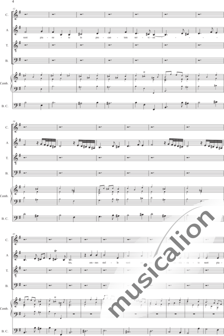 Meda, Bianca Maria: Vibrate - Chor>SATB+[Org+Cem+BC]:4