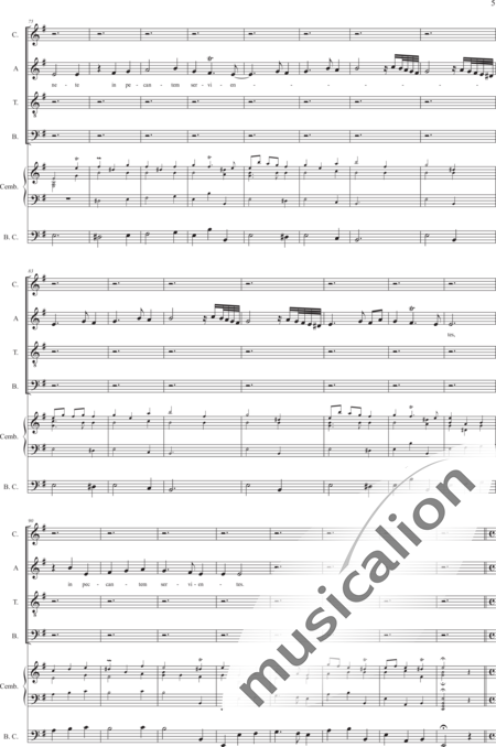 Meda, Bianca Maria: Vibrate - Chor>SATB+[Org+Cem+BC]:5