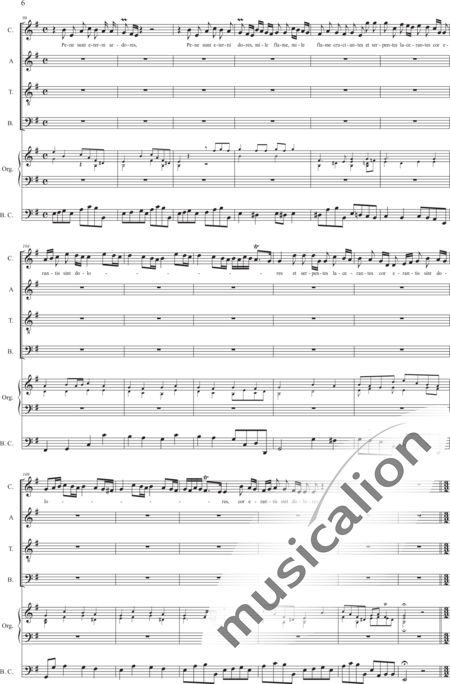 Meda, Bianca Maria: Vibrate - Chor>SATB+[Org+Cem+BC]:6