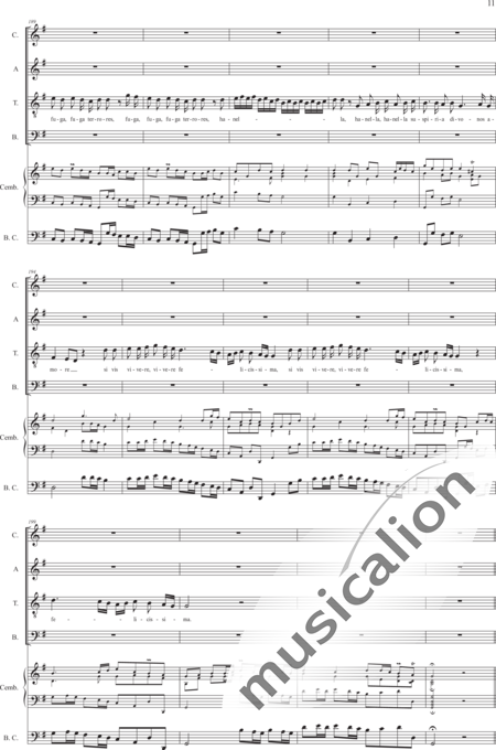 Meda, Bianca Maria: Vibrate - Chor>SATB+[Org+Cem+BC]:11