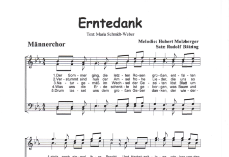 Bätzing, Rudolf: Acción de Gracias - Coro>TTBB:0