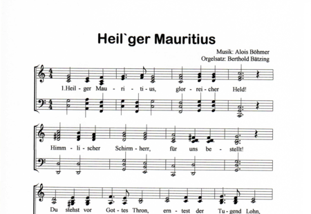 Bätzing, Berthold: Saint Mauritius - Choir>X+Organ:0