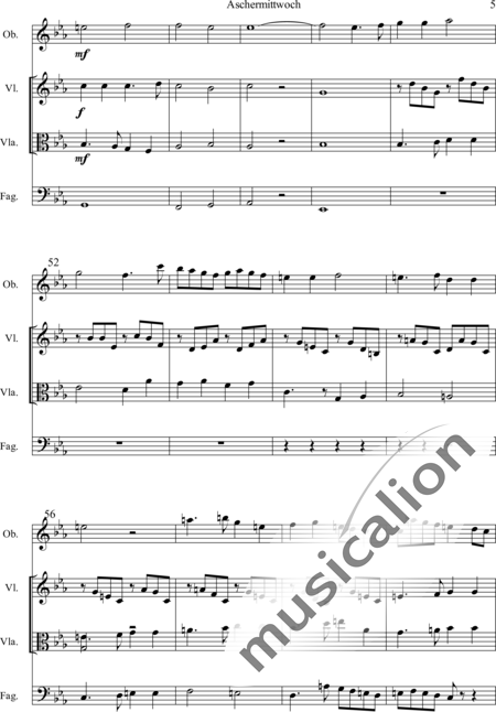 Langrieger, Hans G.: Ash Wednesday - Oboe+Bn+[Vln+Vla]:5