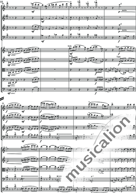 Zeumer, Gerhard: Concerto piccolo - Flöte+[Ob+Klar+Fg]+[Vl2+Vla+Vc+Kb]:10