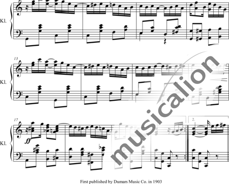 Scott, James: A Summer Breeze - Klavier:1