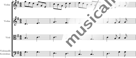 Arning, Eberhard: David-02 und 03 - Solo>X+Chor>SATB+[Vl2+Vla+Vc+Kb]:1