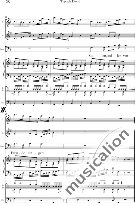 Arning, Eberhard: David-04 - Solo>bajo+[Fl+Sx]+Perc+Pno+Cb:7