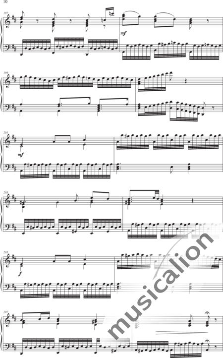 Heldstab, Hansjakob: Theme and 12 Variations - Piano:10
