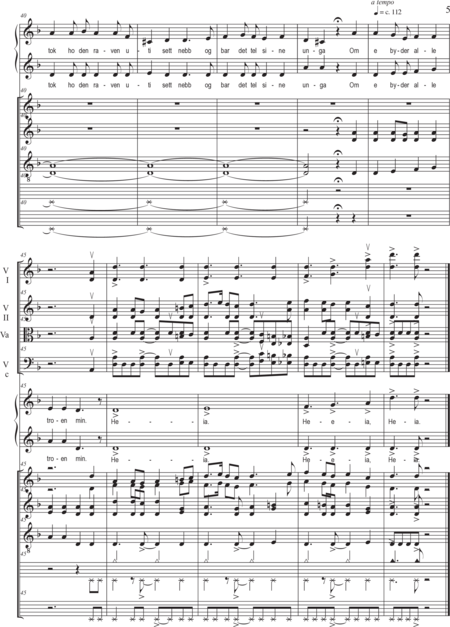 Leutert, Brita Falch: Carl Orff Competition 2020 Sjursveinvisa - Choir>S+Rec+[Xyl3+Perc]+[Vln2+Vla+Vlc+Db]:4