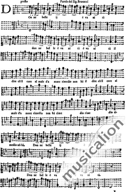 Strozzi, Barbara: Donne belle - Solo>sop+Violoncello:6