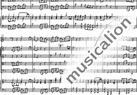 Händel, Georg Friedrich: Suite de Hércules - Violín 2+Ob2+[Pno+BC]+Vla:1