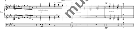 Andrews, Mark: March on Easter Themes - Orgel>mPed:7