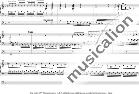 Bach, Johann Sebastian: Toccata and Fugue in D minor - Organ:3
