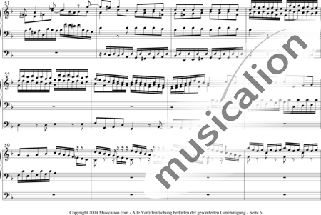 Bach, Johann Sebastian: Toccata and Fugue in D minor - Organ:5