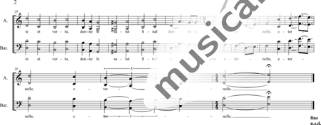 Schäfer, Martina: Viens, Esprit Saint - Coro>AABB:1