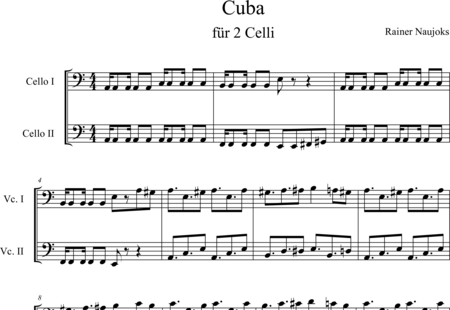 Naujoks, Rainer: Cuba Libre - Violoncello 2:0