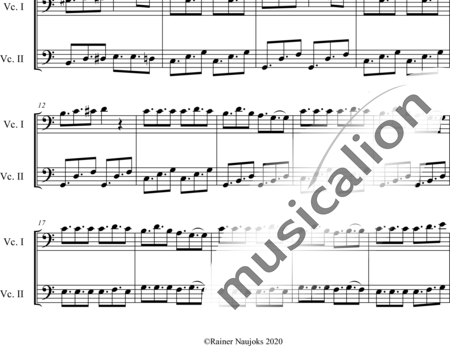Naujoks, Rainer: Cuba Libre - Violoncello 2:1