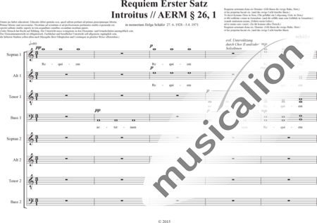 Schäfer, Martina: Requiem a capella, 10th movement: Communio (Lux aeterna, luceat eis) - Choir>SSAATTBB/SATB:0