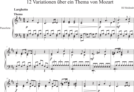 Heldstab, Hansjakob: Thema - Piano:0