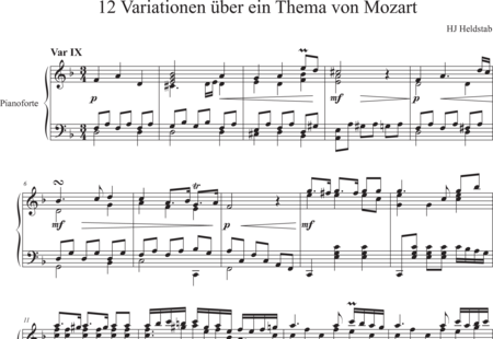Heldstab, Hansjakob: Variation IX - Klavier:0