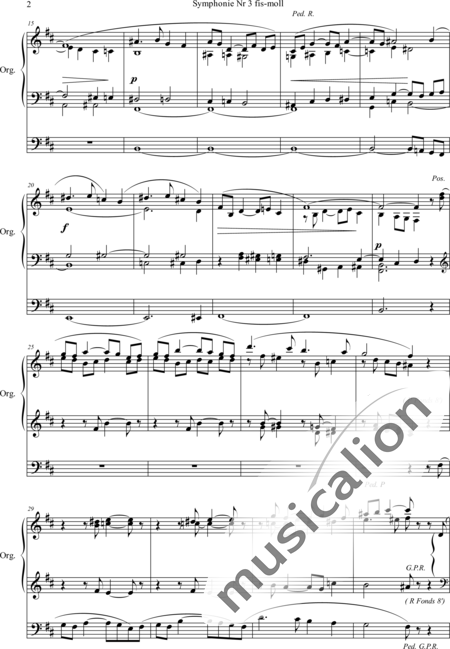 Vierne, Louis : Organ Symphony No. 3 F-sharp minor IV. Adagio - Organ>wped:2