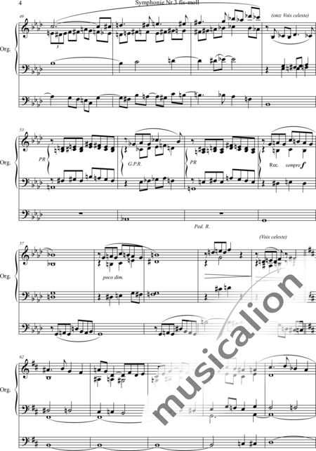 Vierne, Louis : Organ Symphony No. 3 F-sharp minor IV. Adagio - Organ>wped:4