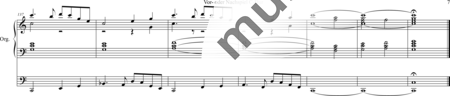 Volckmar, Wilhelm: Vor- oder Nachspiel C-Dur - Orgel>mPed:6