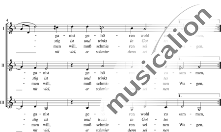 Lechner, Leonhardt: Gut Singer und ein Organist - Chor>SSA:1