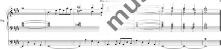 Volckmar, Wilhelm: Vor- oder Nachspiel E-Dur (Prelude or Postlude E-major) - Órgano>cPed:8
