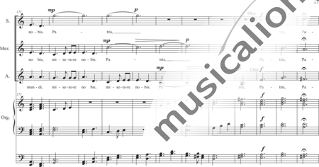 Schäfer, Martina: Gloria (Gloria in excelsis deo!) - Coro>SSA+Órgano>cPed:16