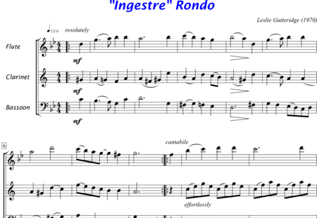 Gutteridge, Leslie: Ingestre - Flöte+Klarinette+Fagott:0